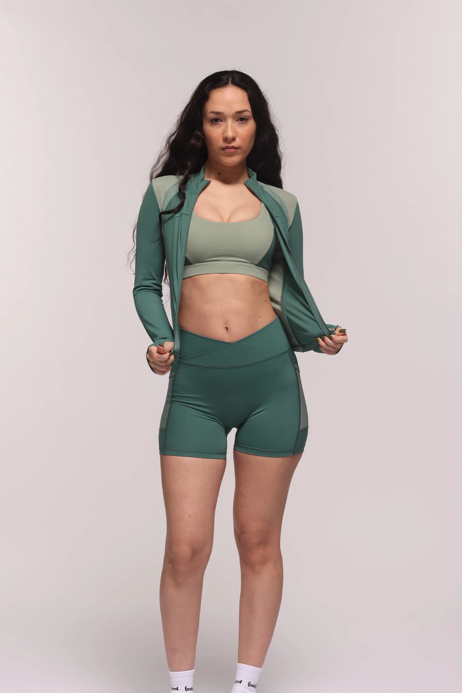 Aero Green Shorts