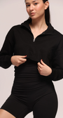 Black Crop Jacket