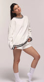 Echo Black & White Shorts