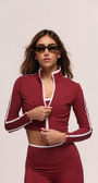 Edge Wine Crop Jacket