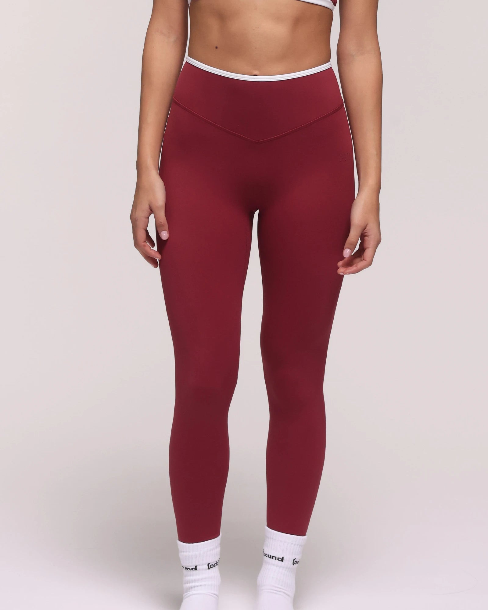 Edge Wine Leggings