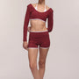 Edge Wine Shorts