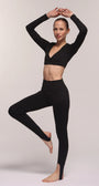 Nova Black Foothold Leggings