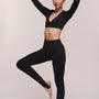 Nova Black Foothold Leggings