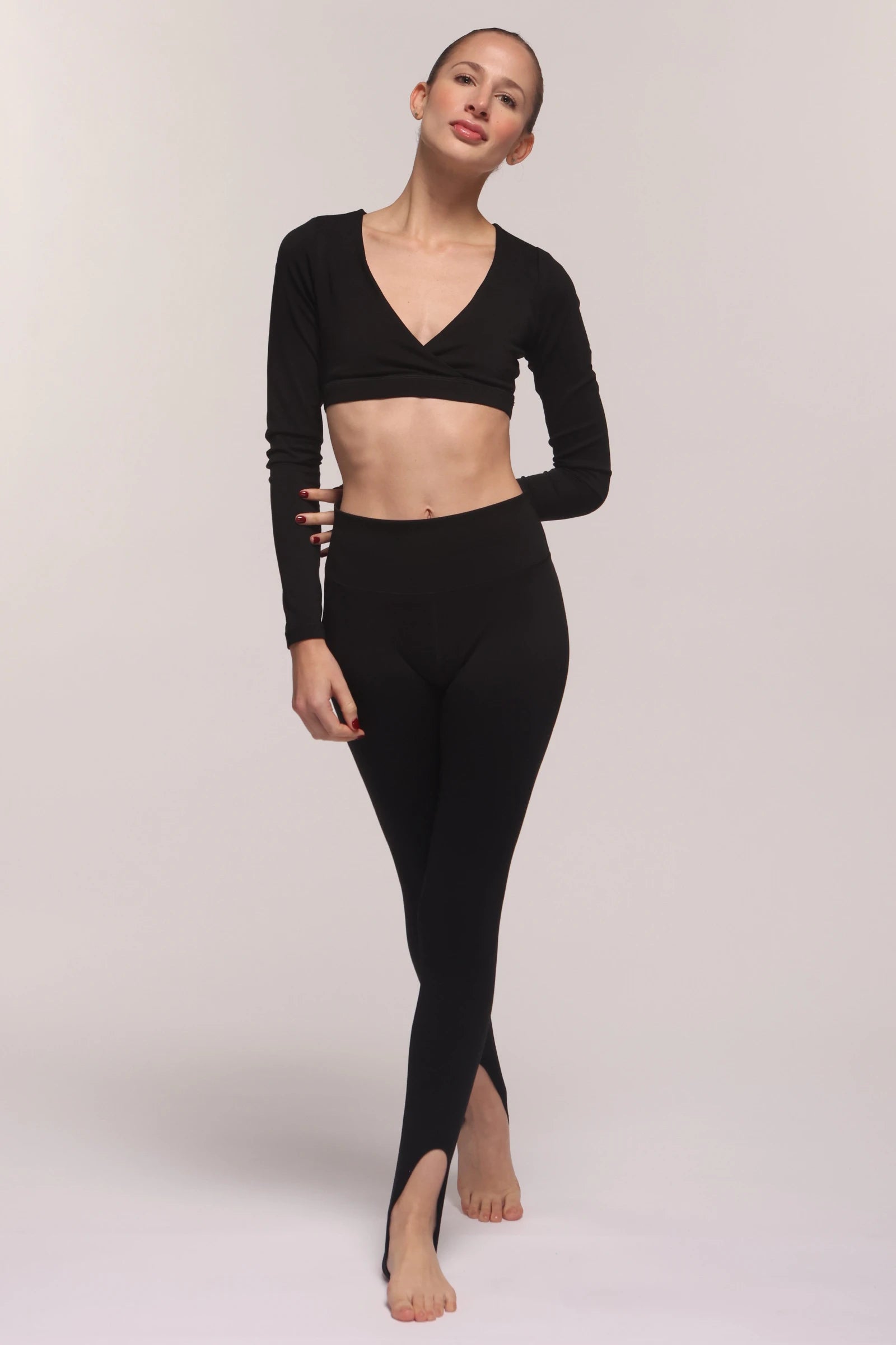 Nova Black Foothold Leggings