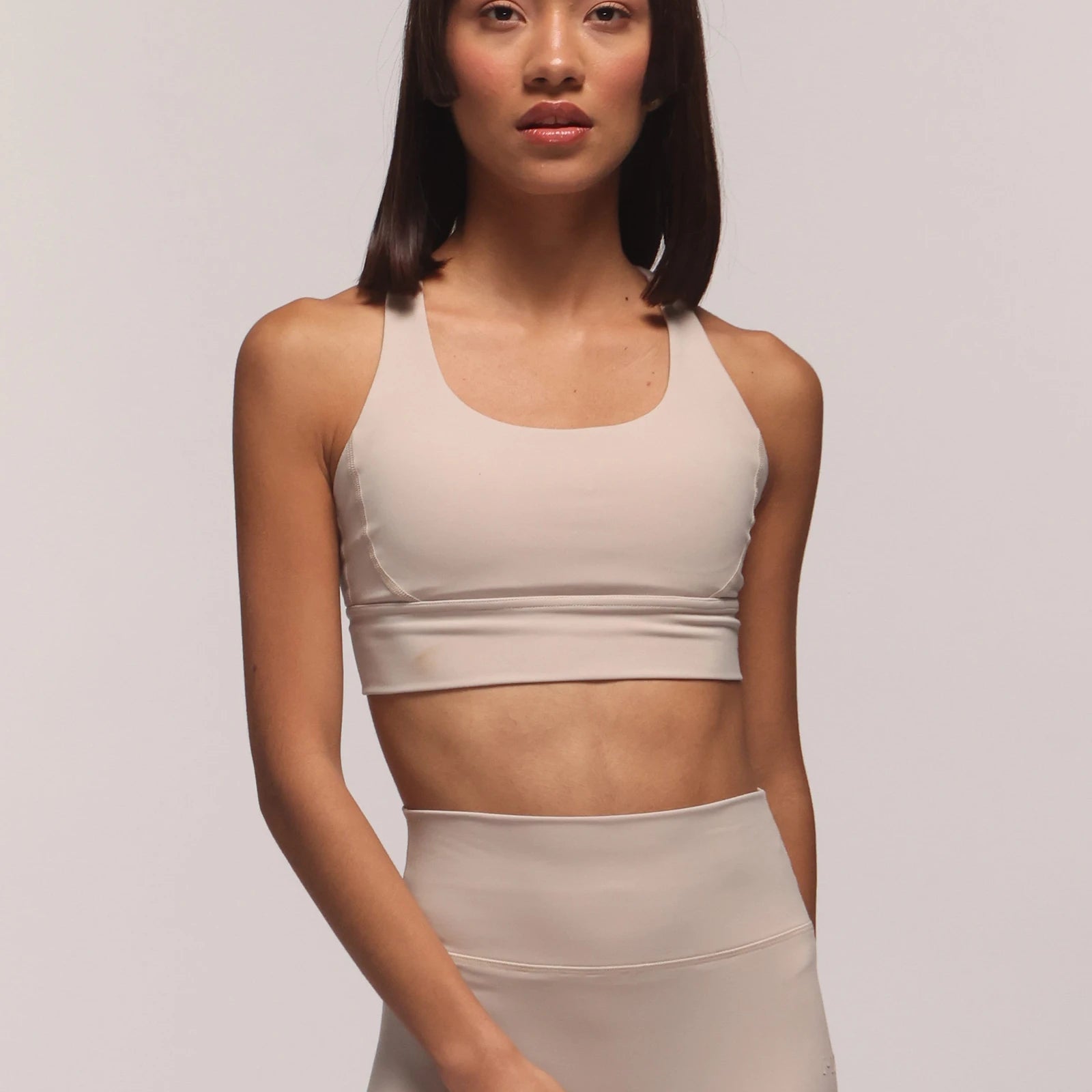 Pulse Beige Sports Bra