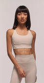 Pulse Beige Sports Bra