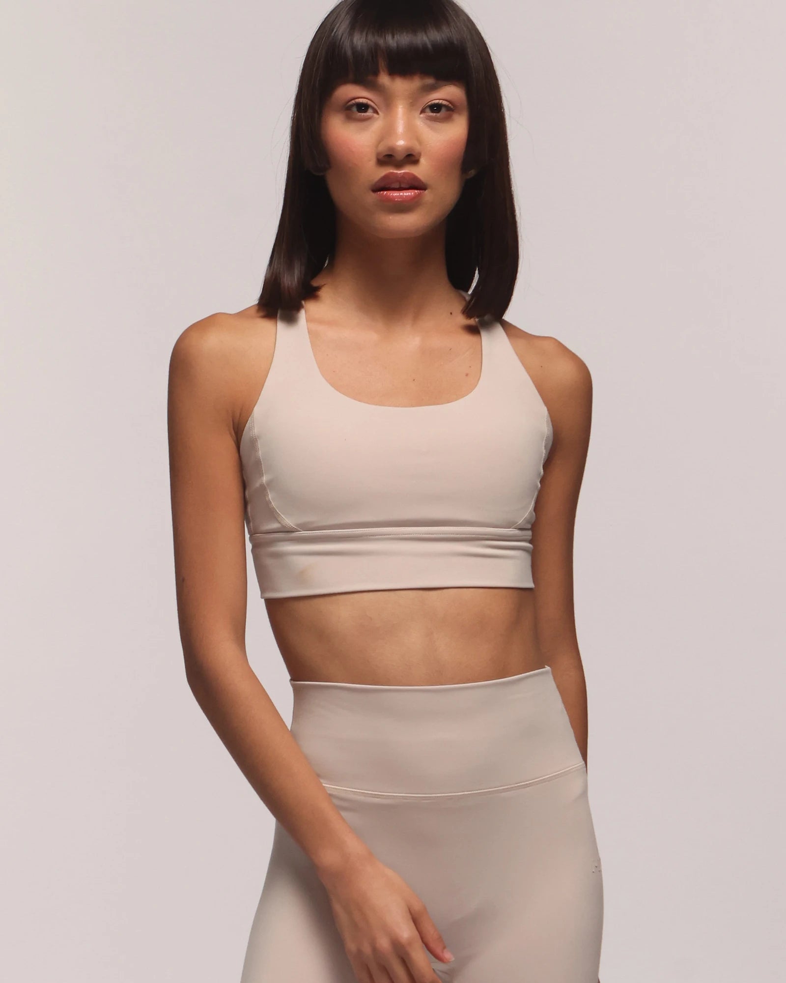 Pulse Beige Sports Bra