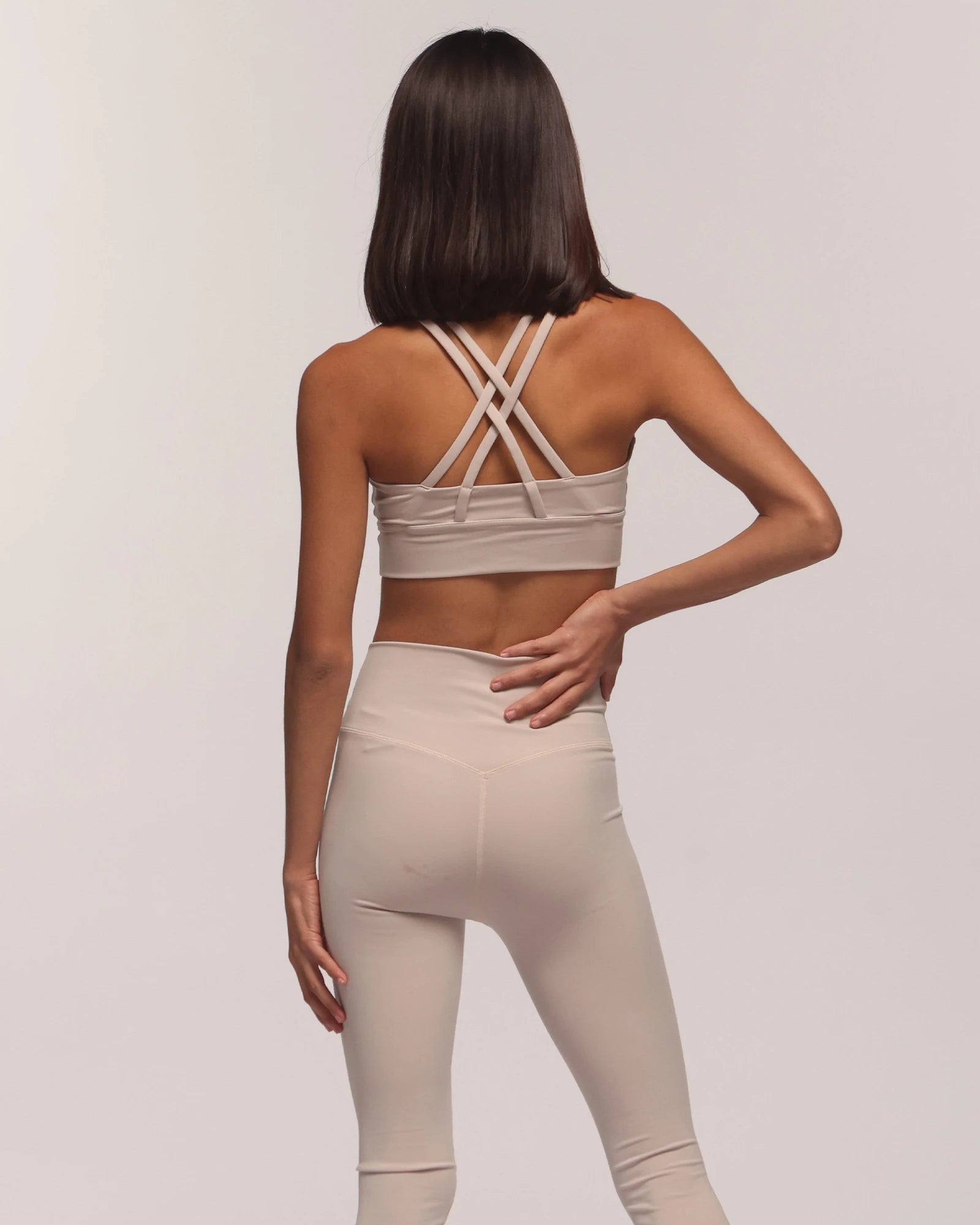 Pulse Beige Sports Bra