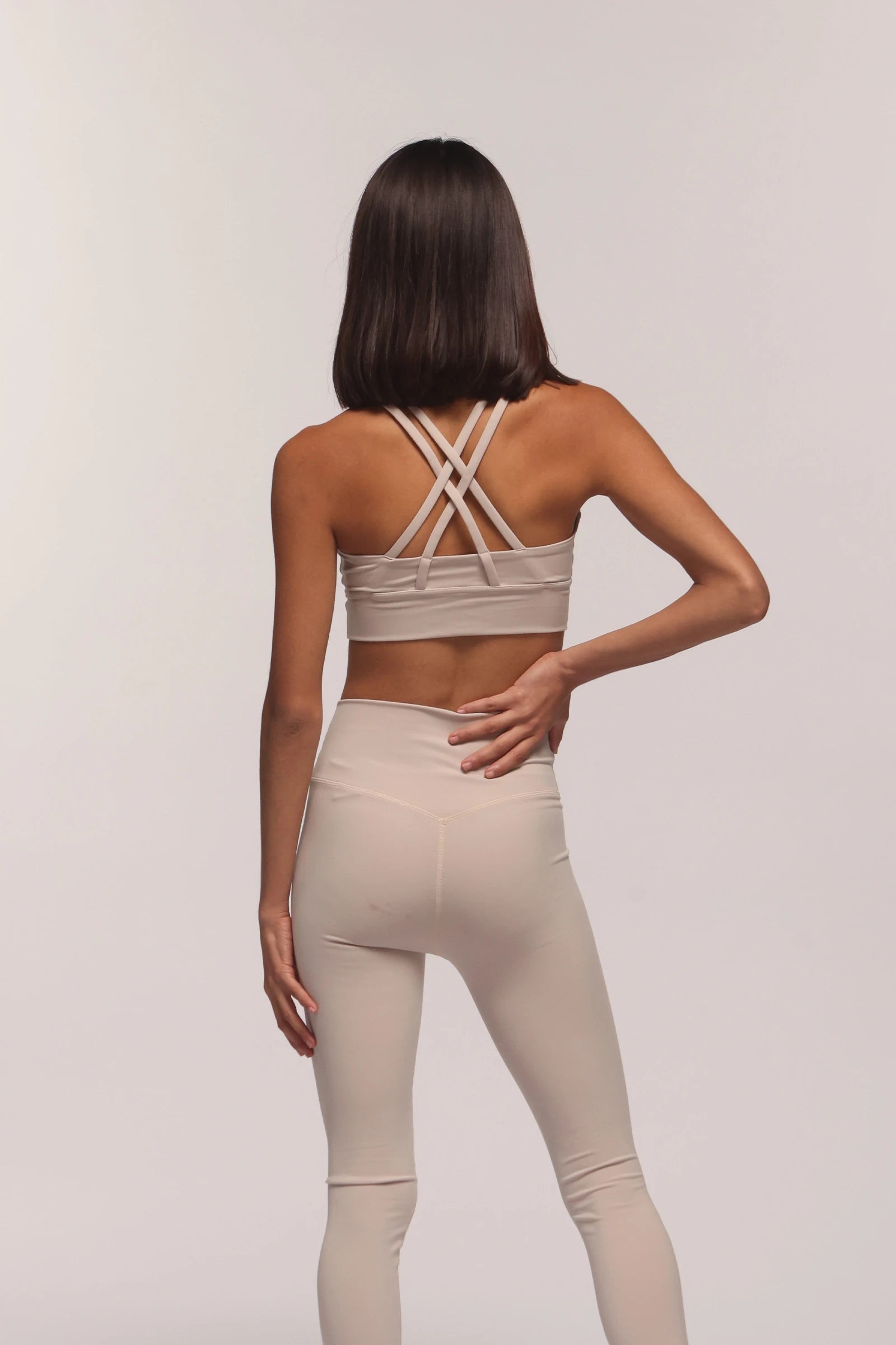 Pulse Beige Sports Bra