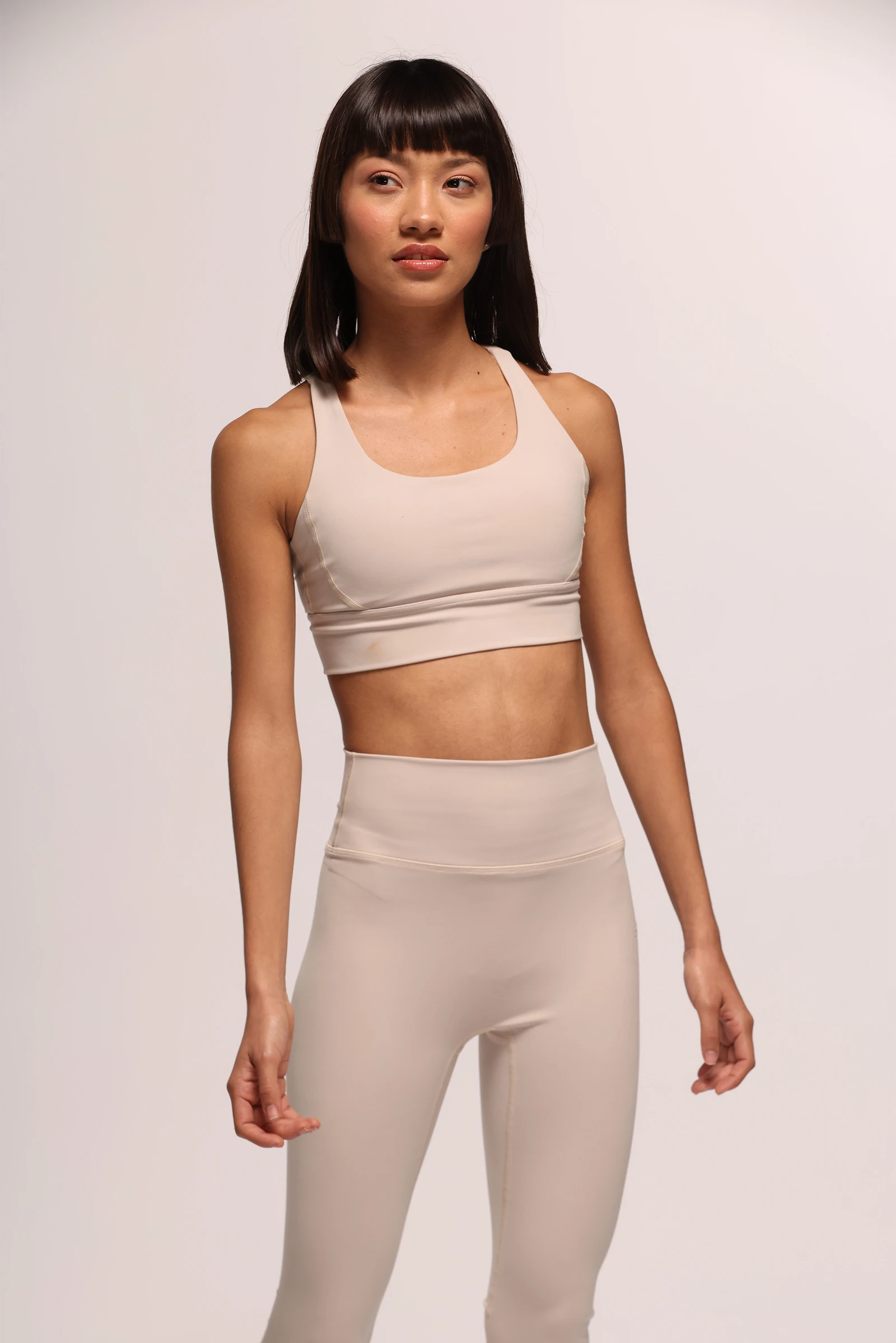 Pulse Beige Sports Bra