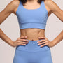 Pulse Blue Sports Bra