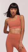 Pulse Orange Sports Bra