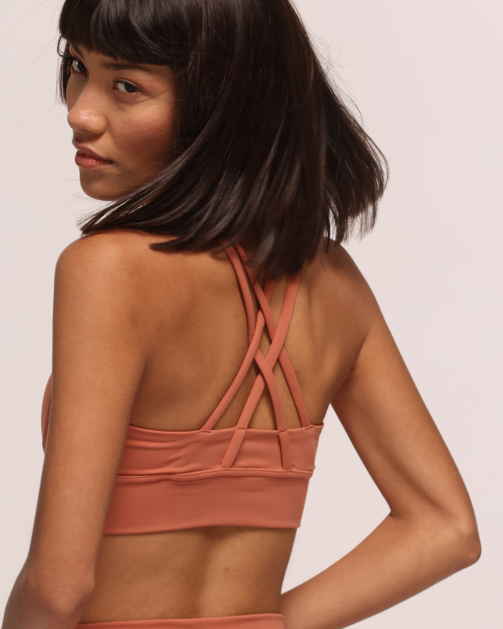 Pulse Orange Sports Bra