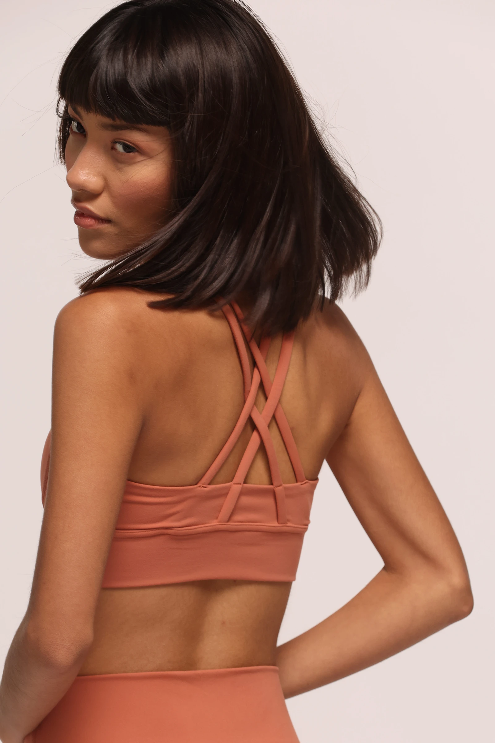 Pulse Orange Sports Bra