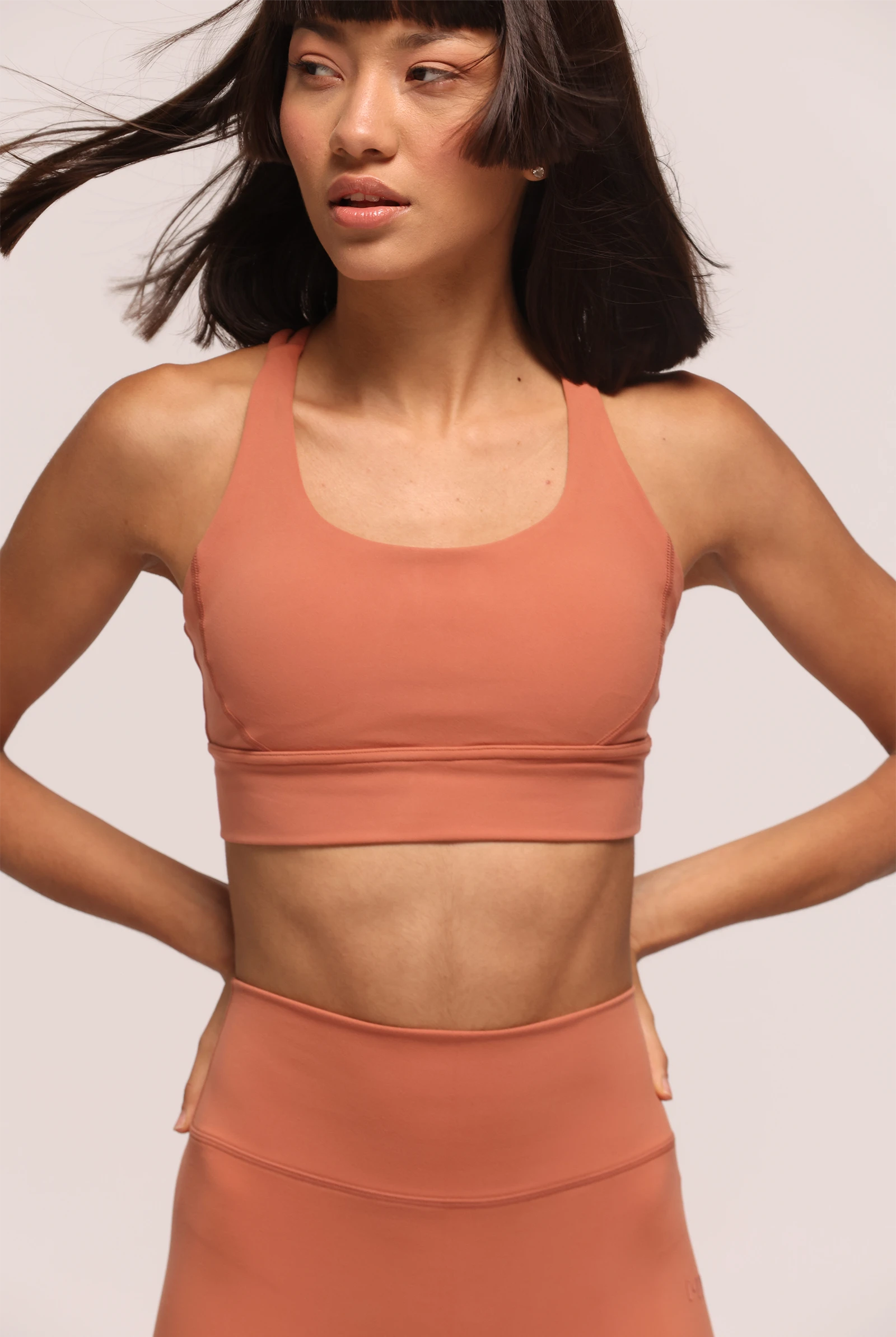 Pulse Orange Sports Bra