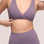 Rise Purple Sports Bra