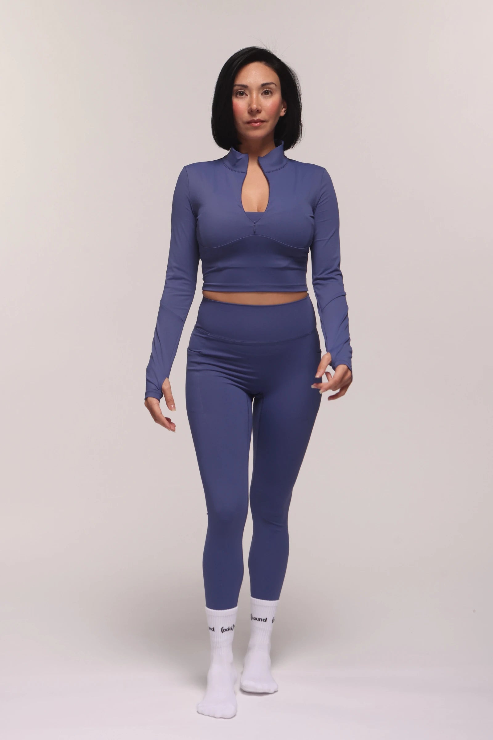 Shift Electric Blue Crop Jacket