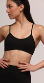 Storm Black Sports Bra