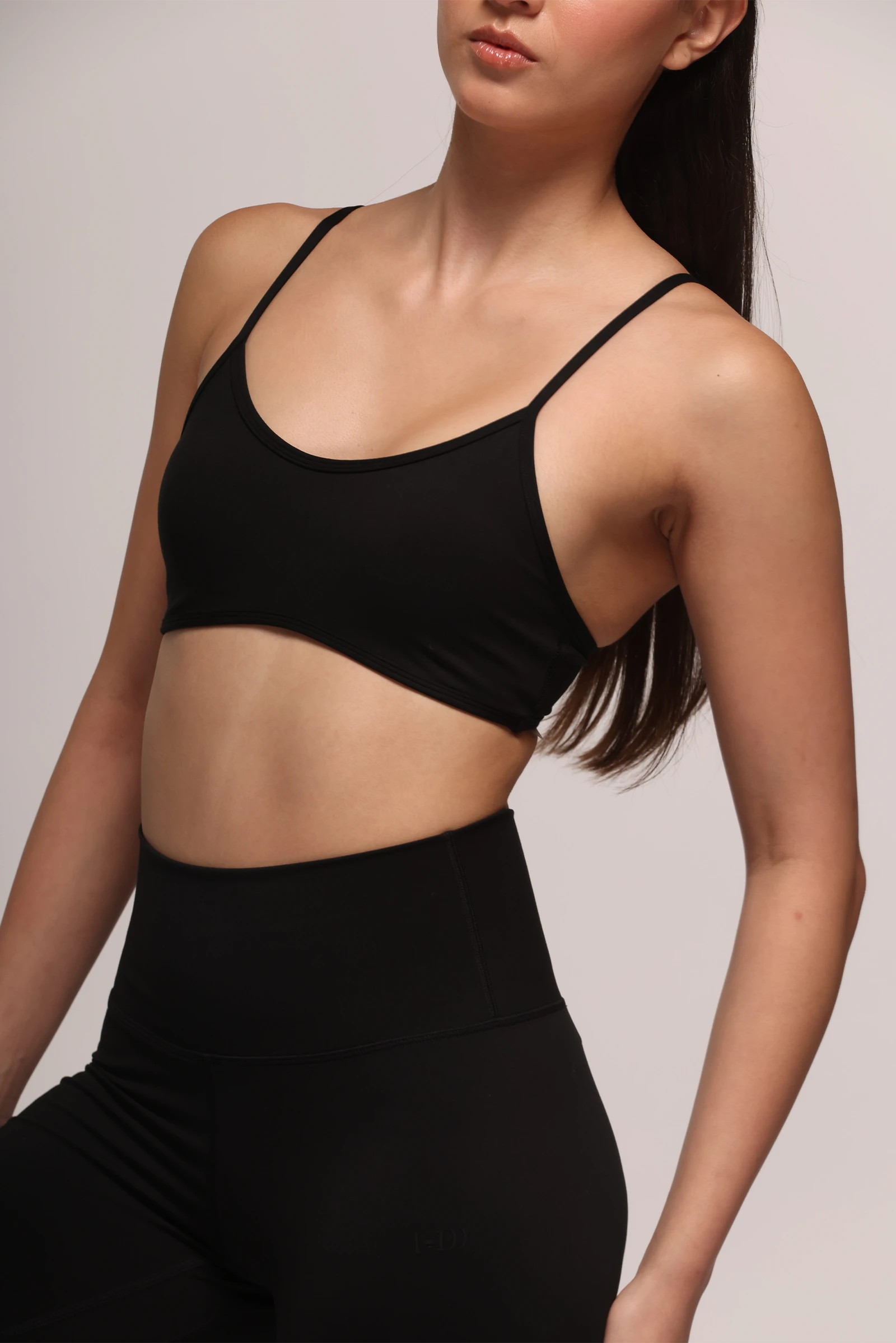 Storm Black Sports Bra