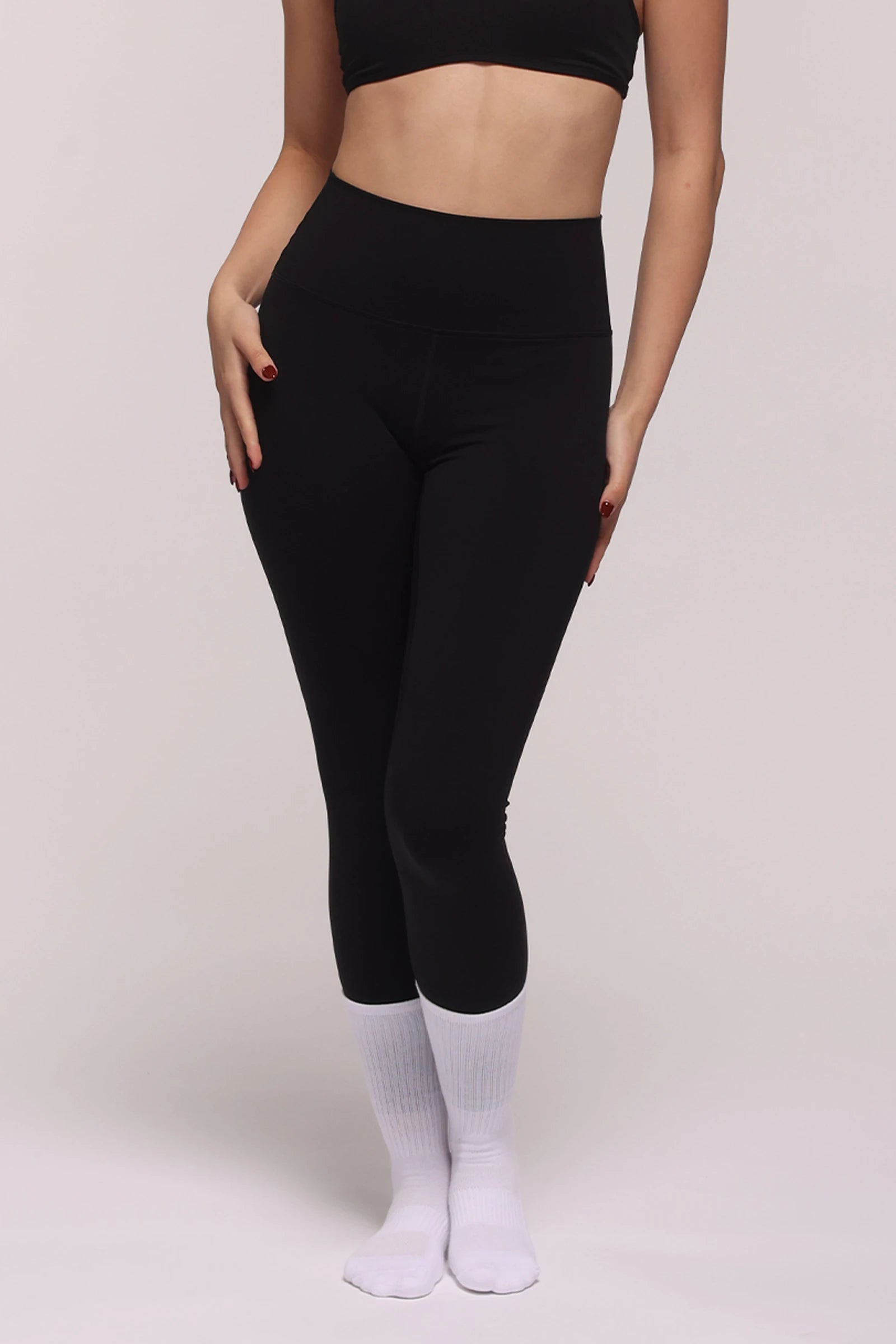 Storm Black Leggings