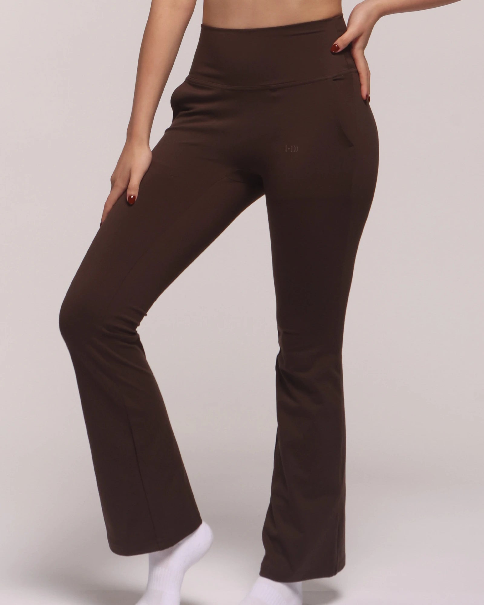 Storm Coffee Flare Pants