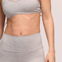 Storm Gray Sports Bra