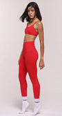 Storm Red Leggings