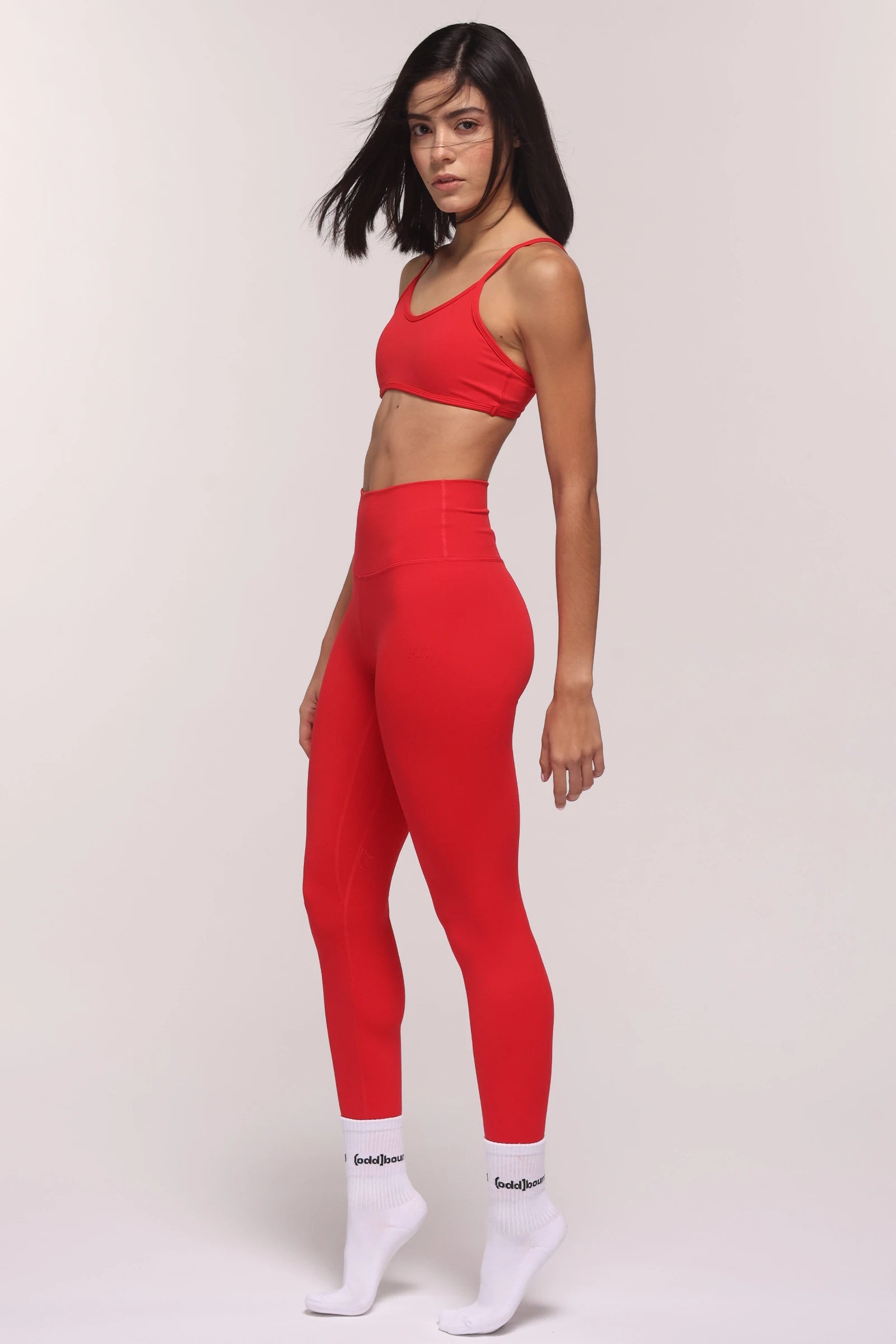 Storm Red Leggings