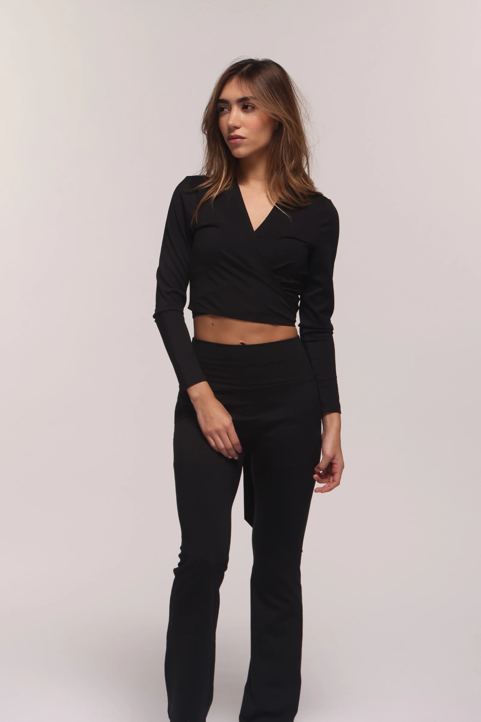 Wrap Top Black