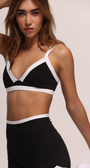 Zebra Bikini Sports Bra