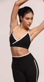 Zebra Crisscross Sports Bra