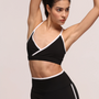 Zebra Crisscross Sports Bra